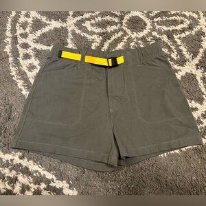 Women’s The North Face Grey Hiking Utility Cargo Shorts Size 4